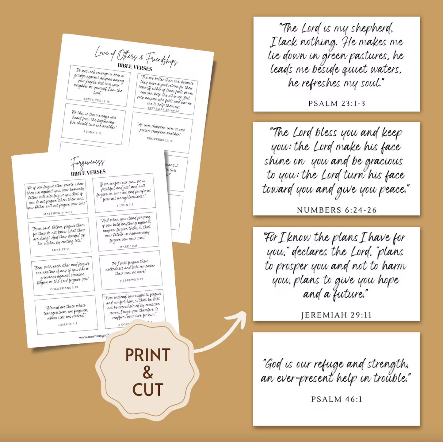 240 Printable Bible Verses