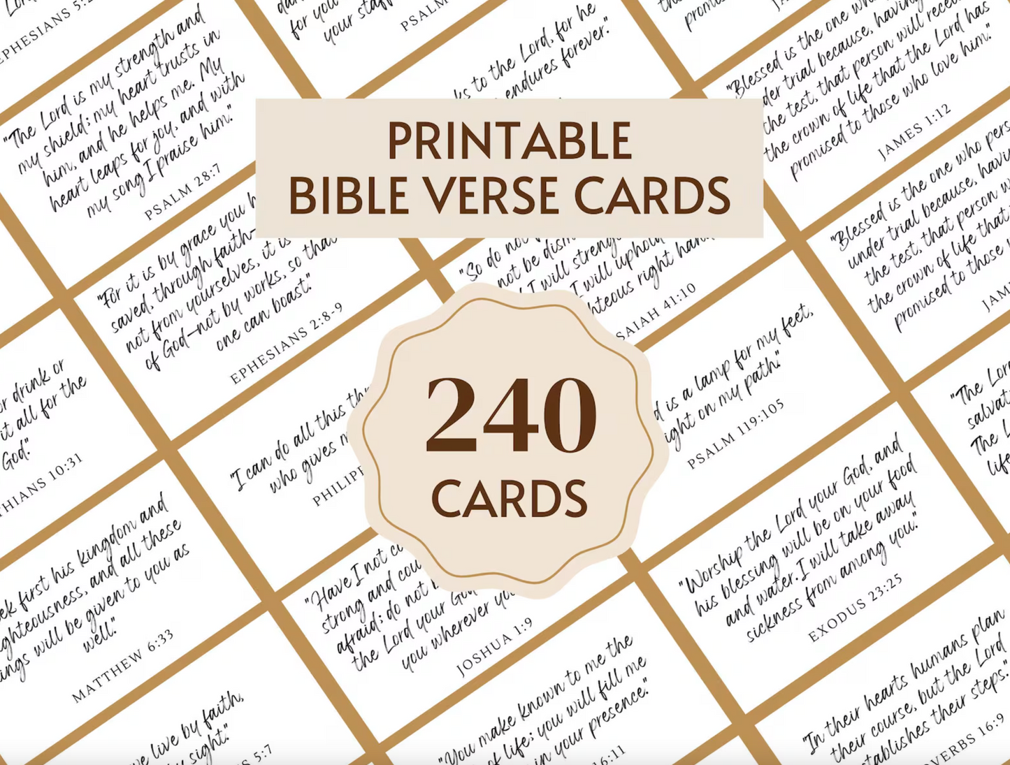240 Printable Bible Verses