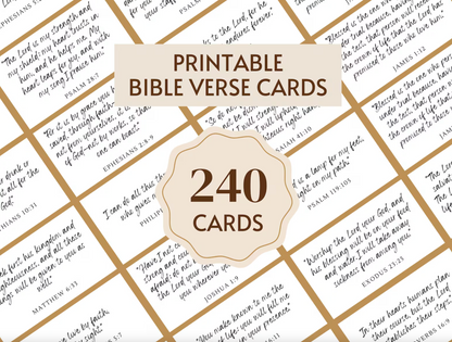 240 Printable Bible Verses