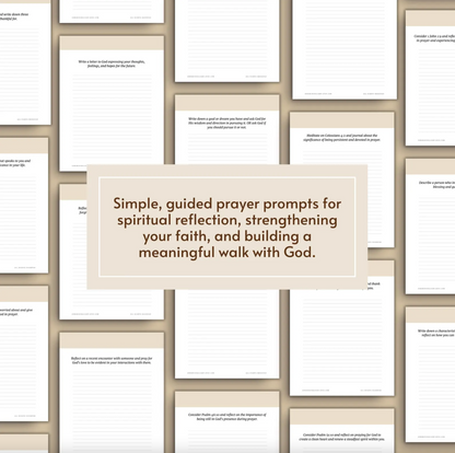 40-Day Prayer Journal