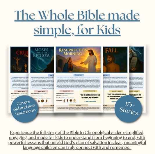 The Word Made Clear For Kids – A Step-by-Step Guide to Understanding the Bible
