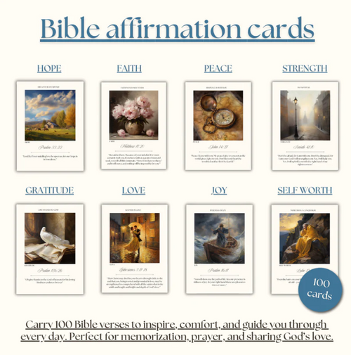 Bible Affirmation Cards