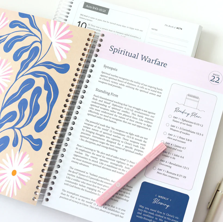 The Bible In A Year: 52-Week Study – Rooted in Faith