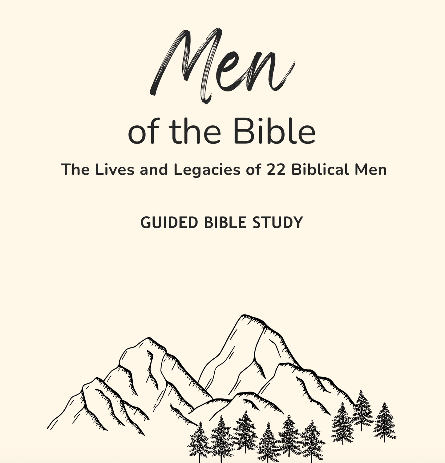Daily Study Guide for Men