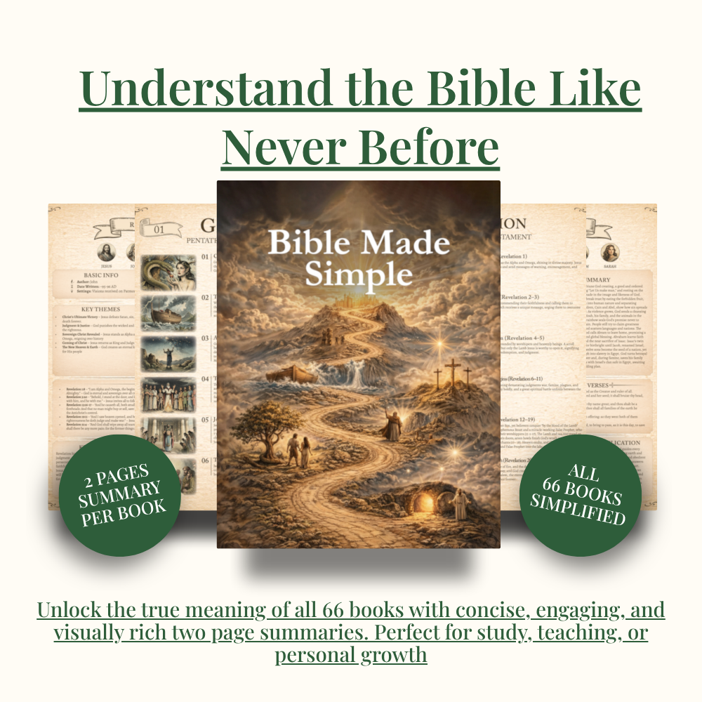 The Bible Made Simple – A Step-by-Step Guide to Understanding the Bible