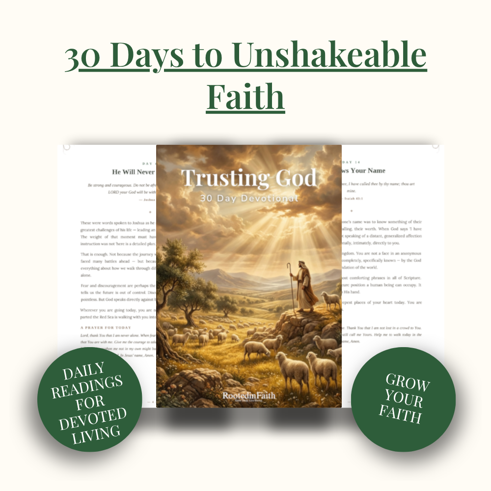 Trusting God 30 Day Devotional